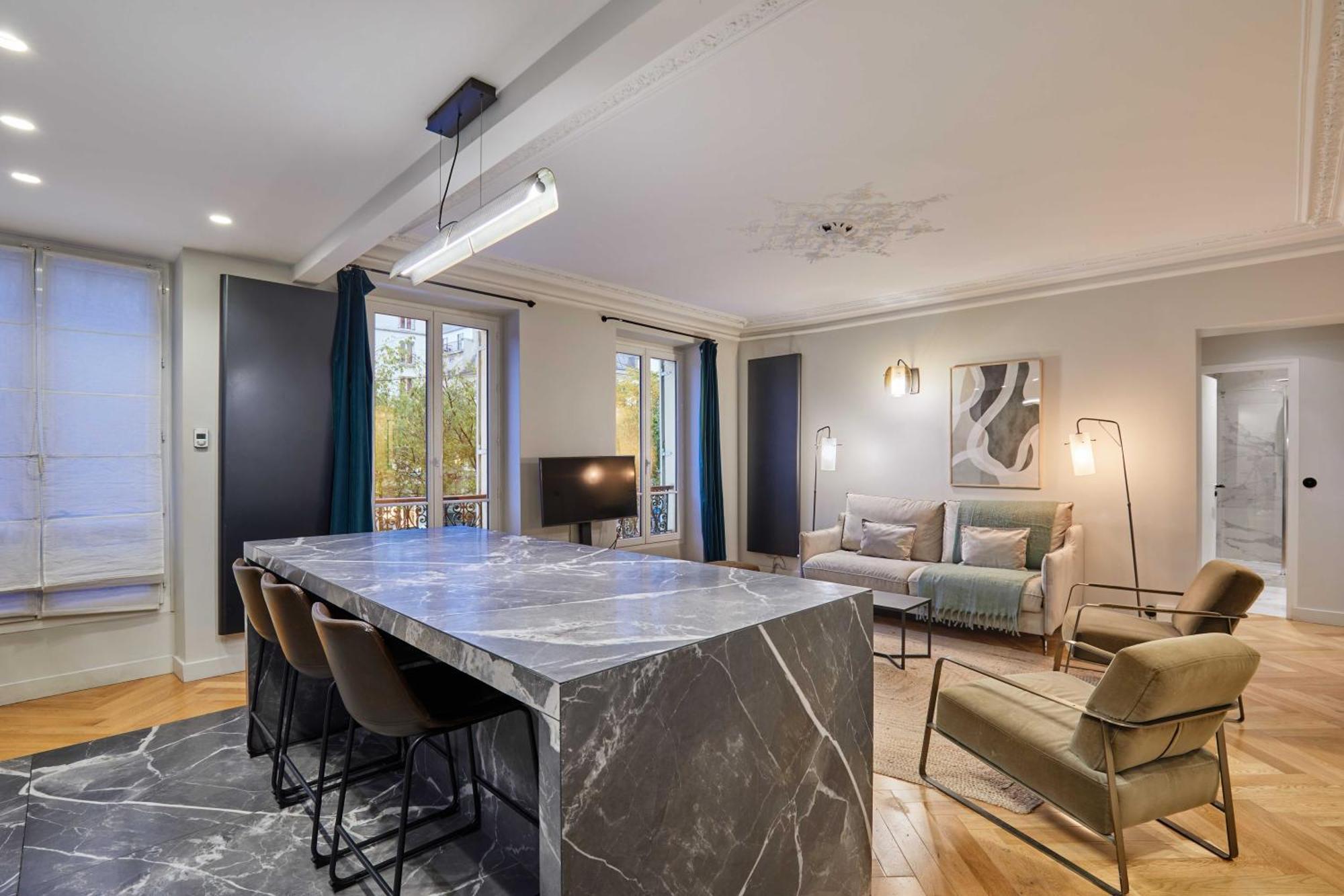 Magnificent Apartment - 3Br- 8P - Batignolles Paris Exterior photo