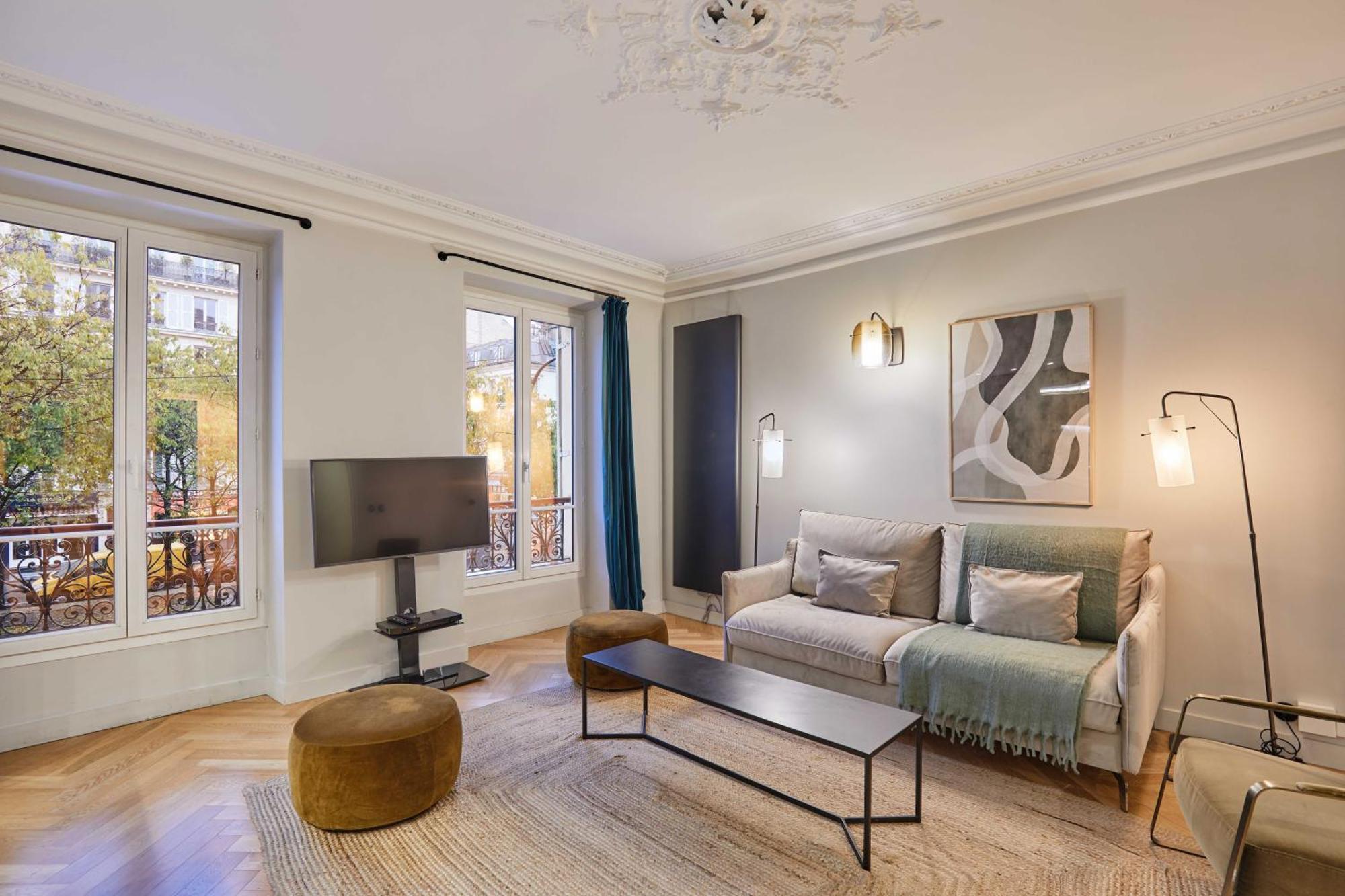 Magnificent Apartment - 3Br- 8P - Batignolles Paris Exterior photo