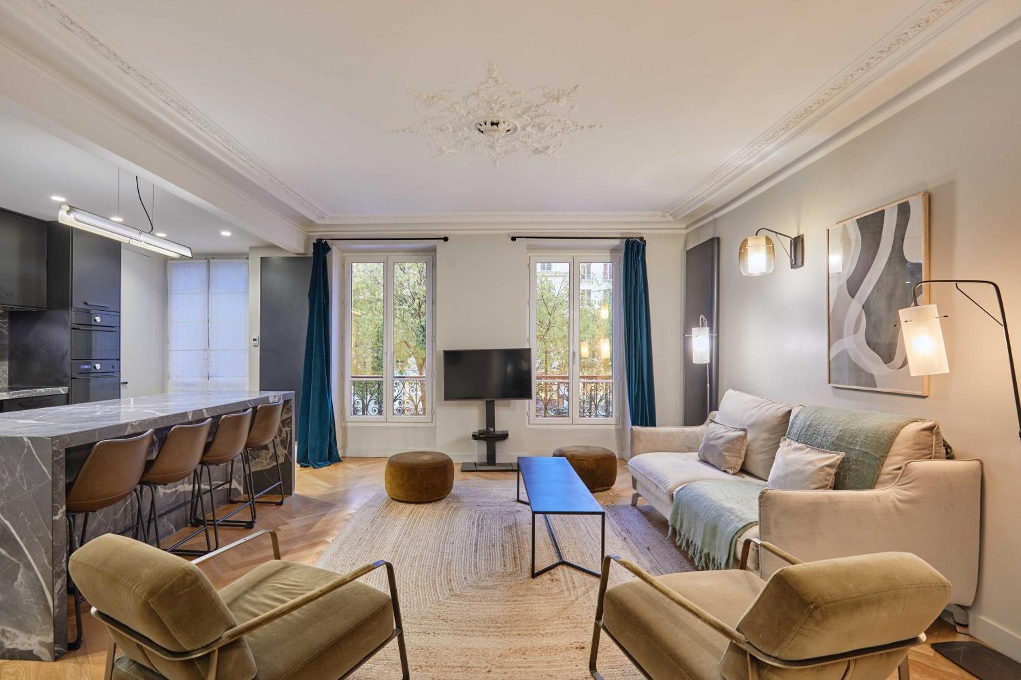 Magnificent Apartment - 3Br- 8P - Batignolles Paris Exterior photo